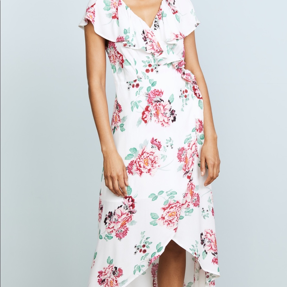 MINKPINK white floral dress sz XS